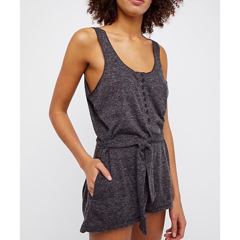 NWT Free People OneTeaspoon Slouchy Reno Romper